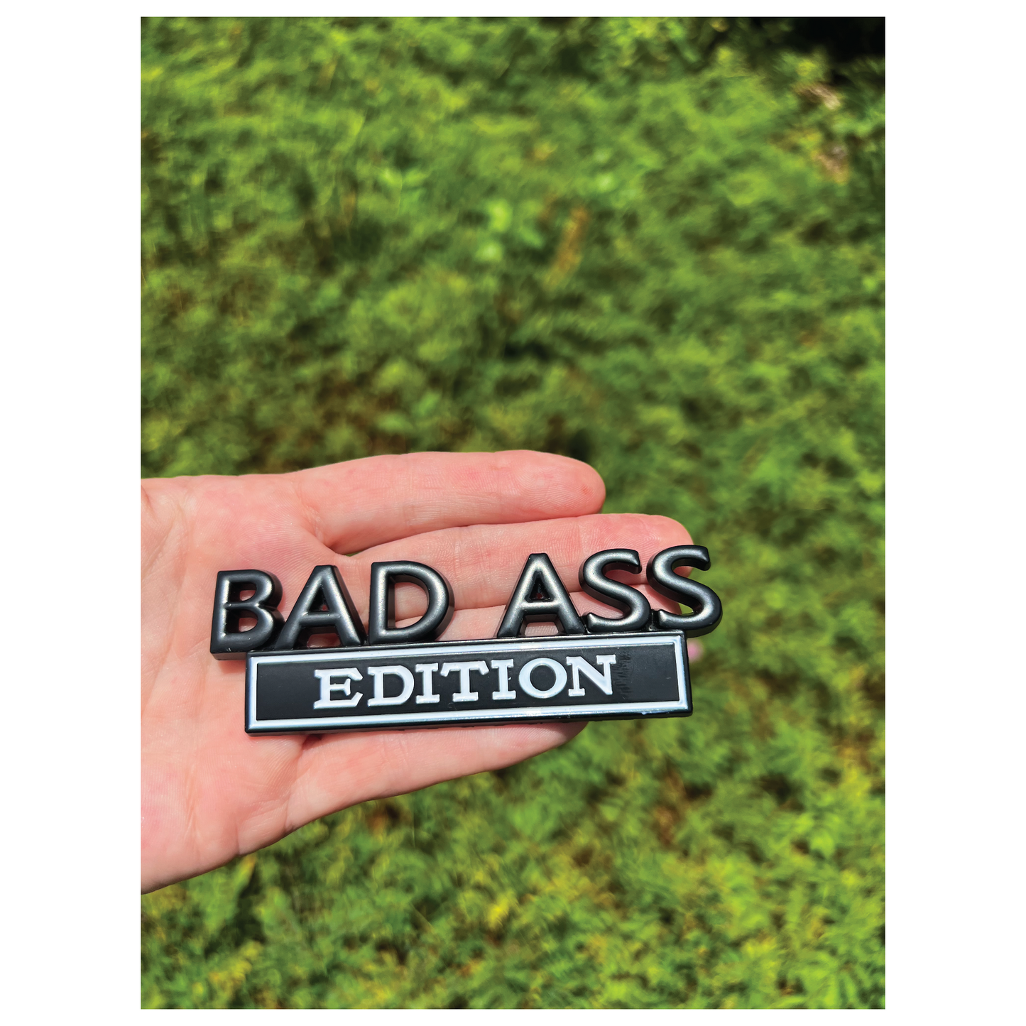 Bad Ass Edition Vehicle Emblem || 2pc