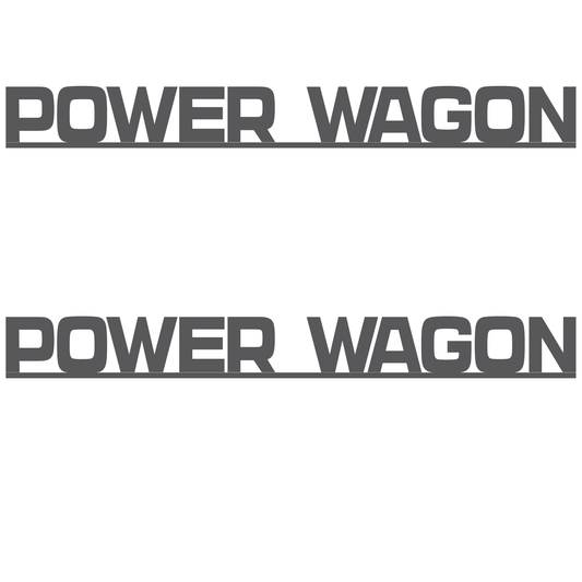 RAM Power Wagon Decals