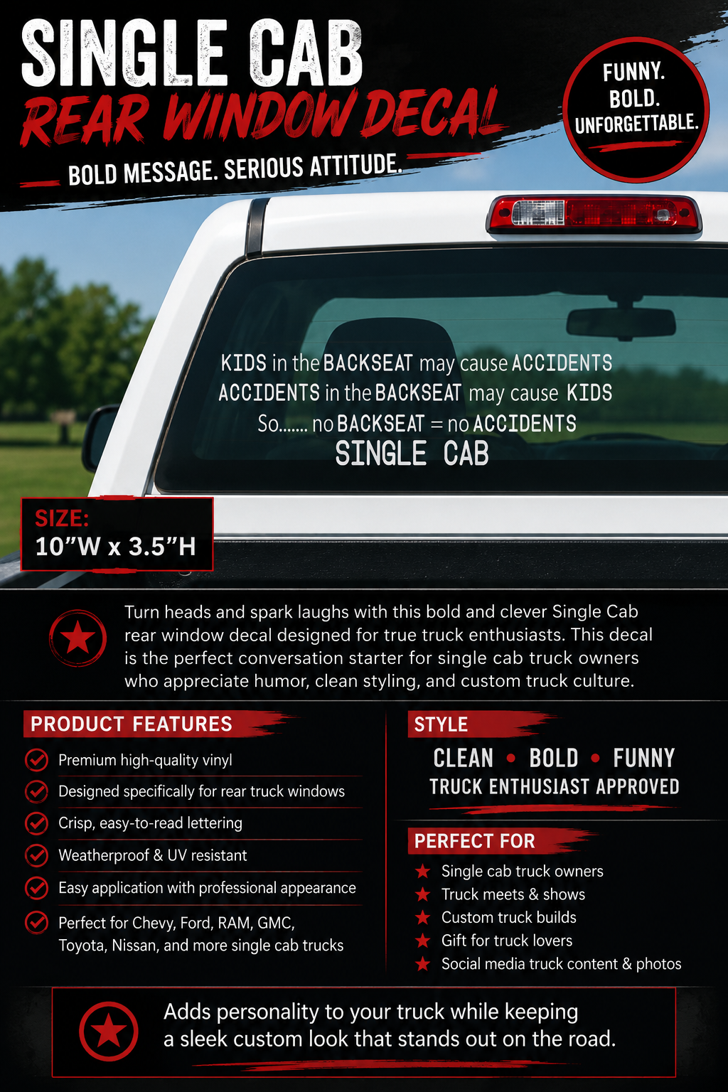 KIDS in the BACKSEAT may cause ACCIDENTS