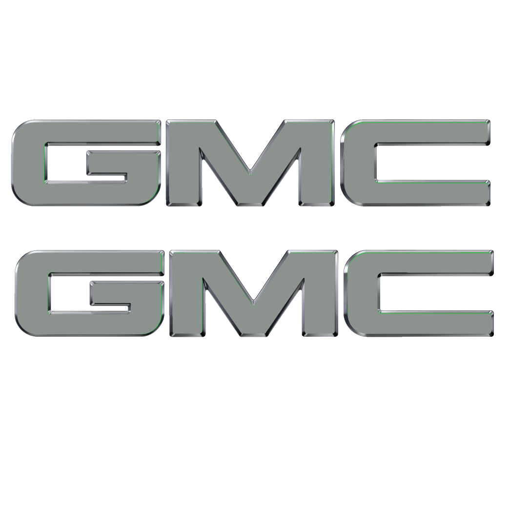 GMC EMBLEM WRAP KIT IN GREY BY SHOP VINYL DESIGN