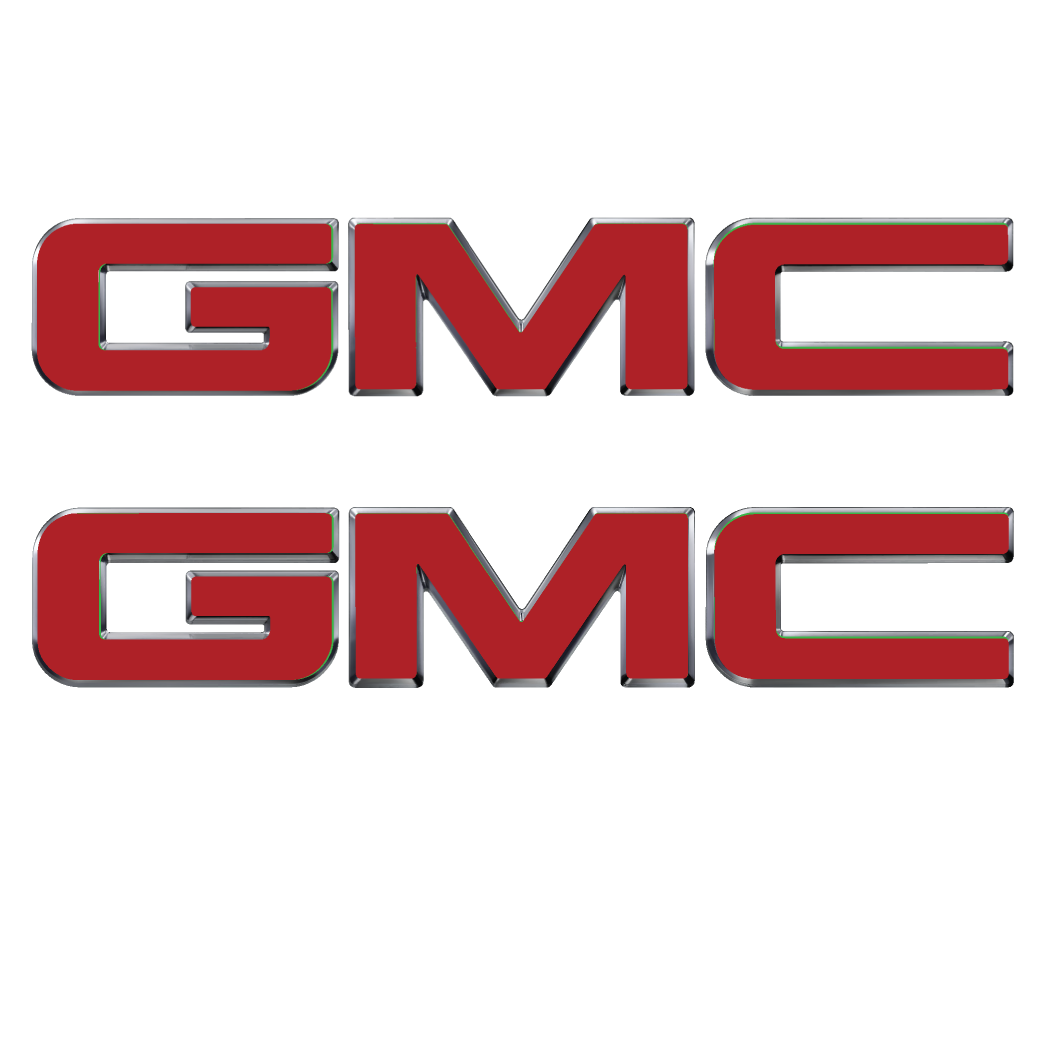 GMC EMBLEM WRAP KIT IN RED BY SHOP VINYL DESIGN