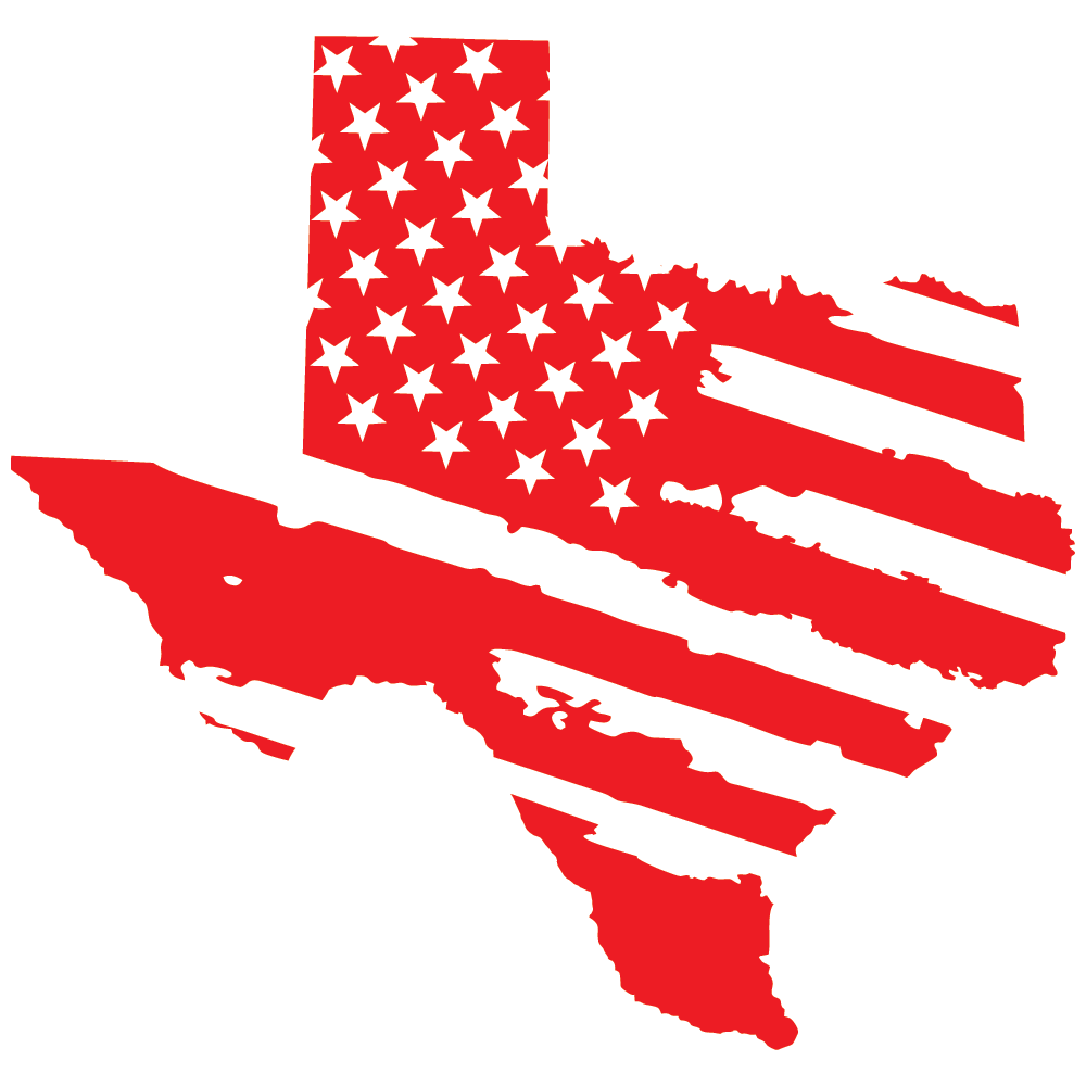 Texas, USA Flag