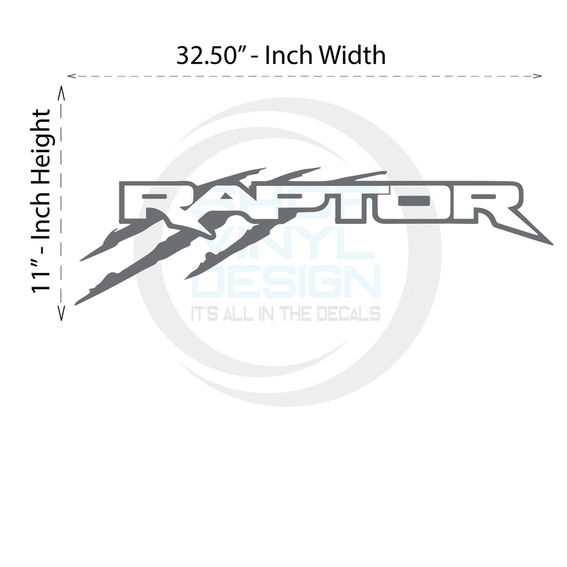F-150 Raptor Replacement Bedside Decals #5001 – Shop Vinyl Design