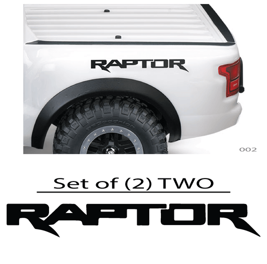 Shop Vinyl Design F-150 Raptor SVT Replacement Bedside Decals #002 Vehicle Vinyl Graphic Decal Shop Vinyl Design decals stickers