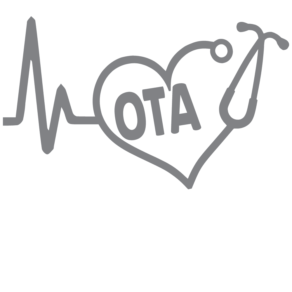 Shop Vinyl Design Heartbeat OTA for Occupational Therapist Assistant Wide Shop Vinyl Design decals stickers