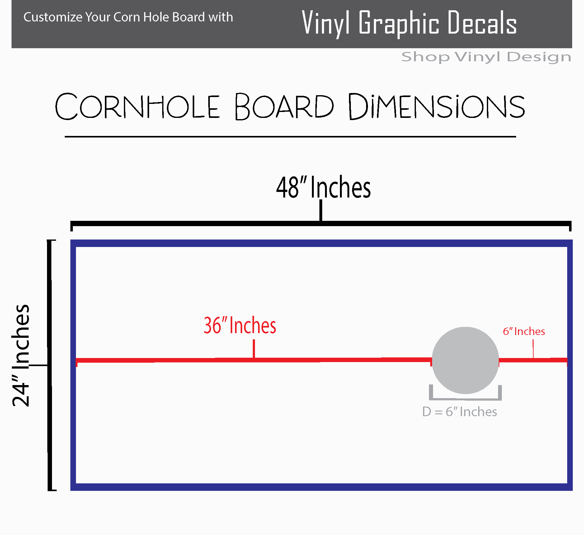 ShopVinylDesignStore.com CAMP for Corn Hole Boards Wide Style 12 Shop Vinyl Design decals stickers