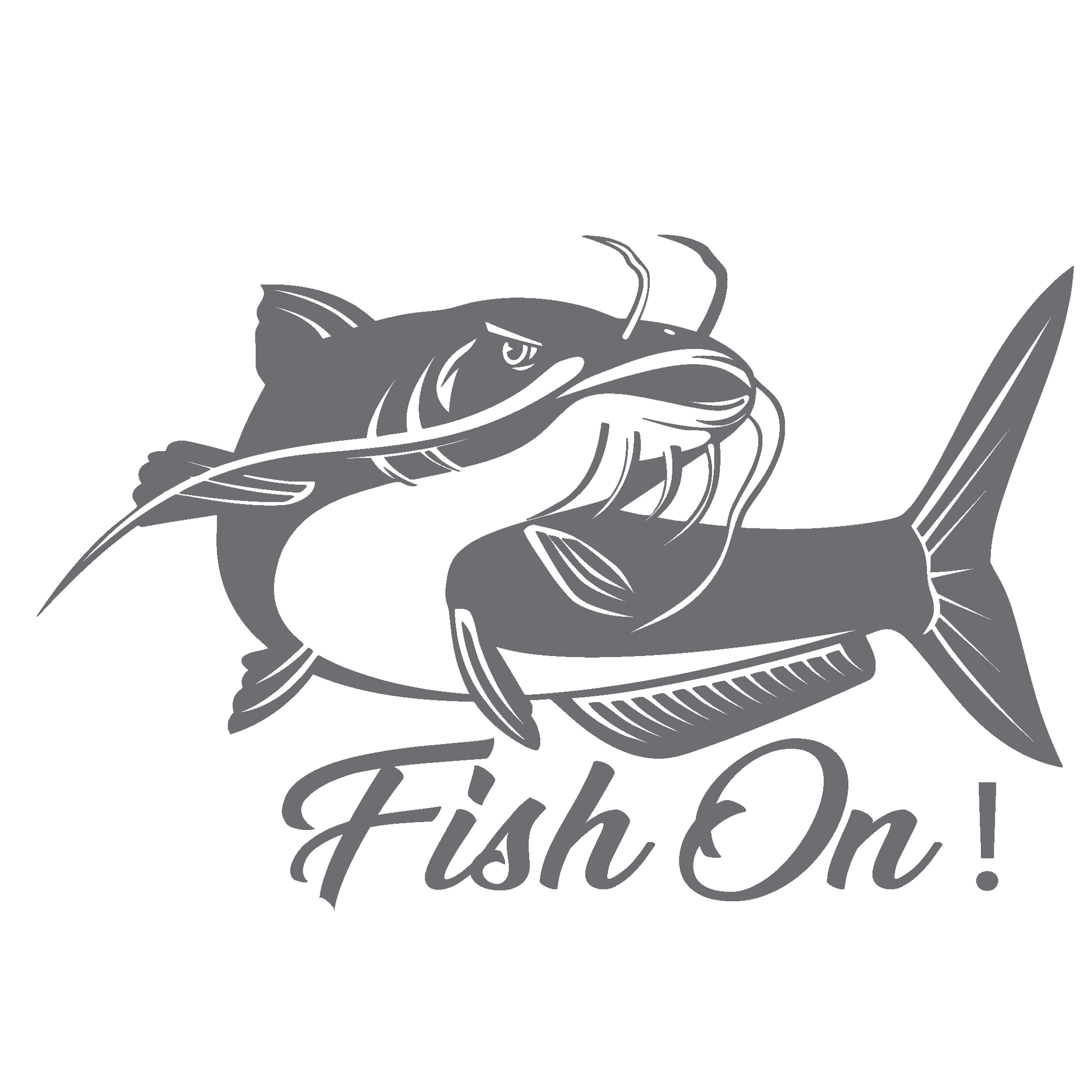 Catfish, Fish On! for Corn Hole Boards – Shop Vinyl Design