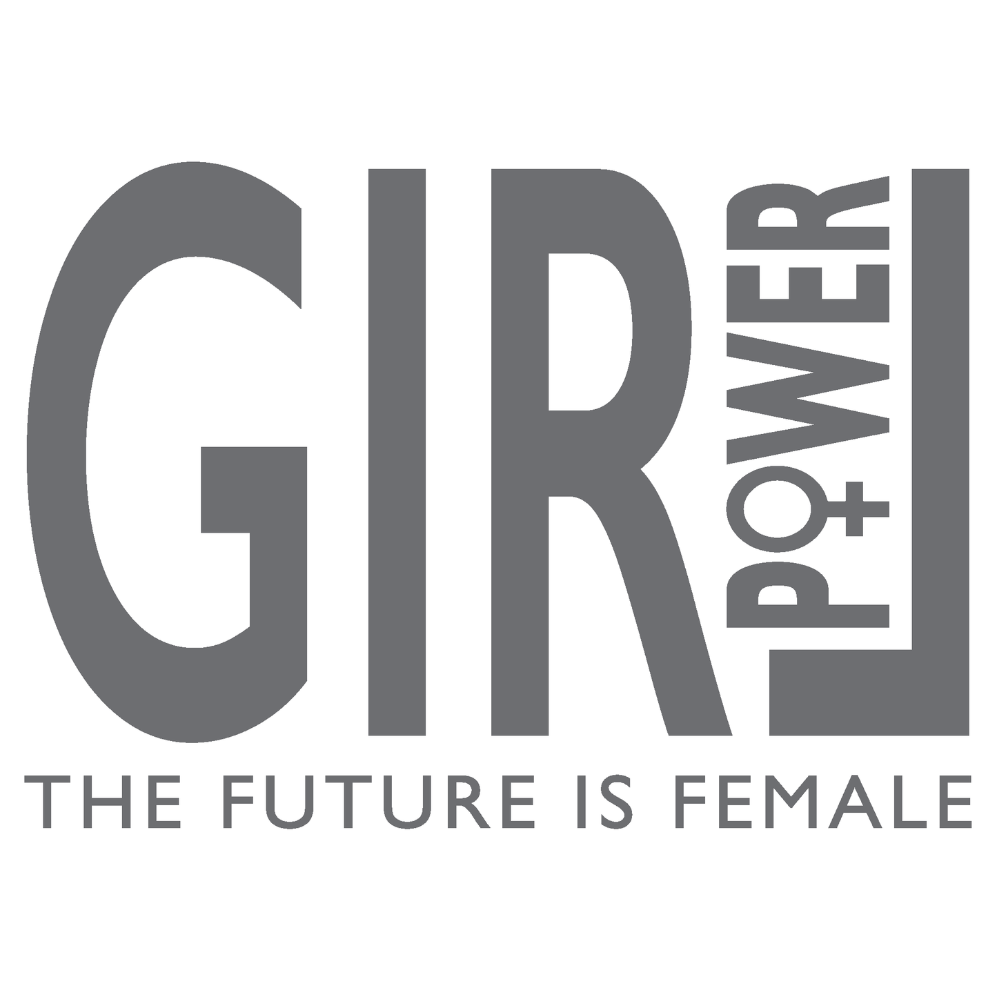 ShopVinylDesignStore.com GIRL Power THE FUTURE IS FEMALE for Corn Hole Boards Wide Style 16 Shop Vinyl Design decals stickers
