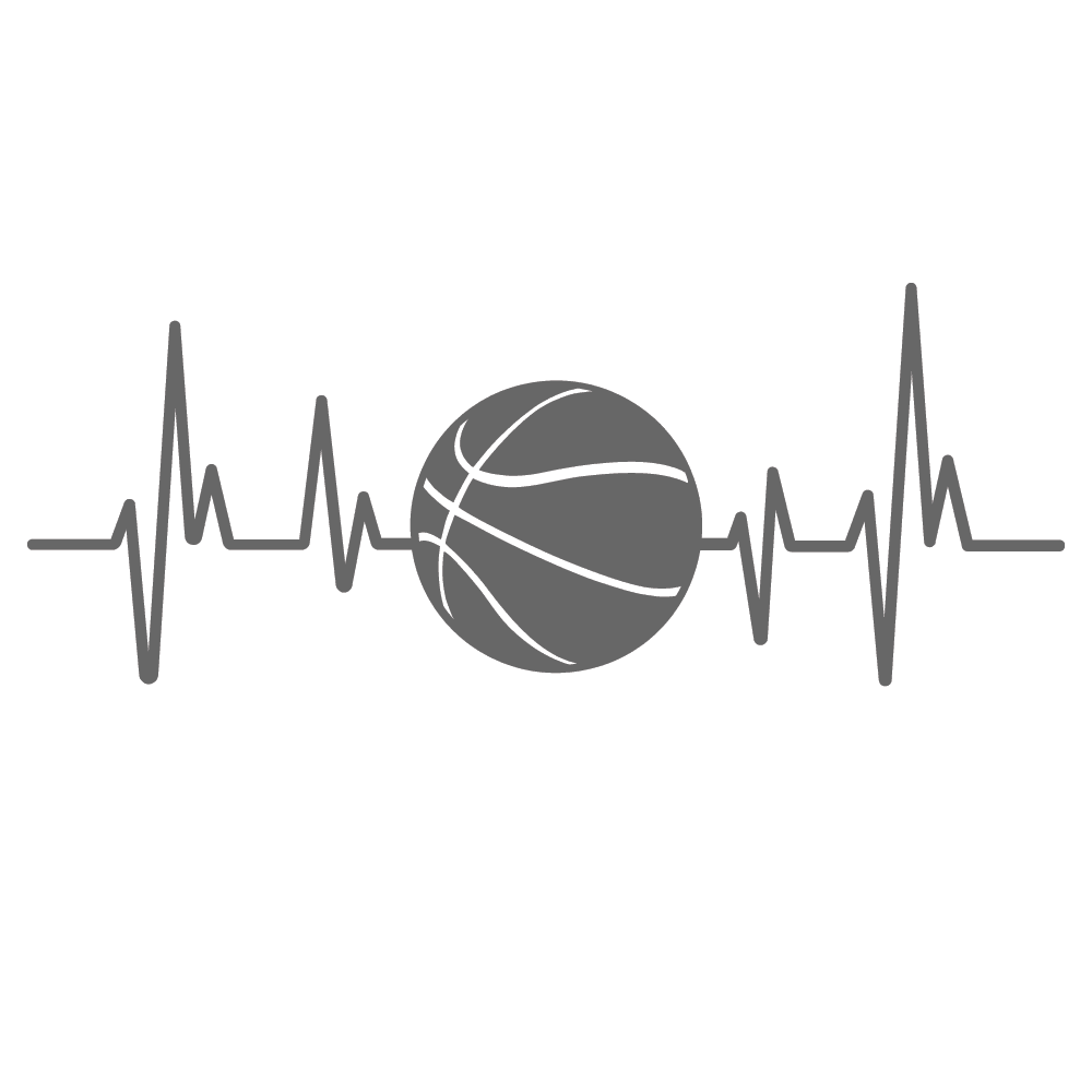 ShopVinylDesignStore.com Heartbeat Basketball Wide Shop Vinyl Design decals stickers