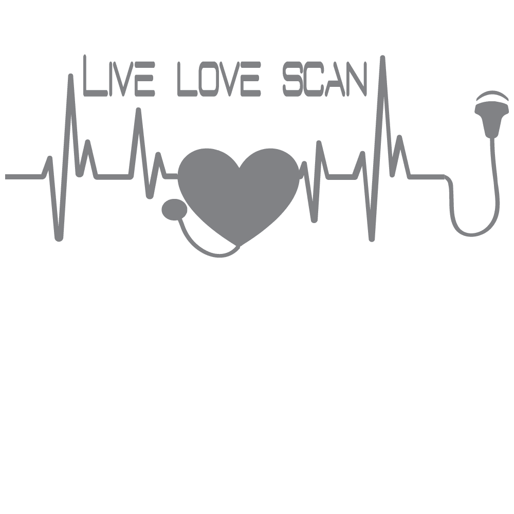ShopVinylDesignStore.com Heartbeat Live Love Scan for Sonography Wide Shop Vinyl Design decals stickers