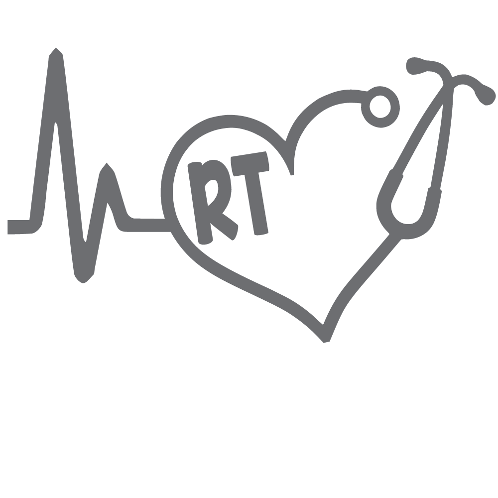 ShopVinylDesignStore.com Heartbeat RT for Respiratory Therapist Wide Shop Vinyl Design decals stickers