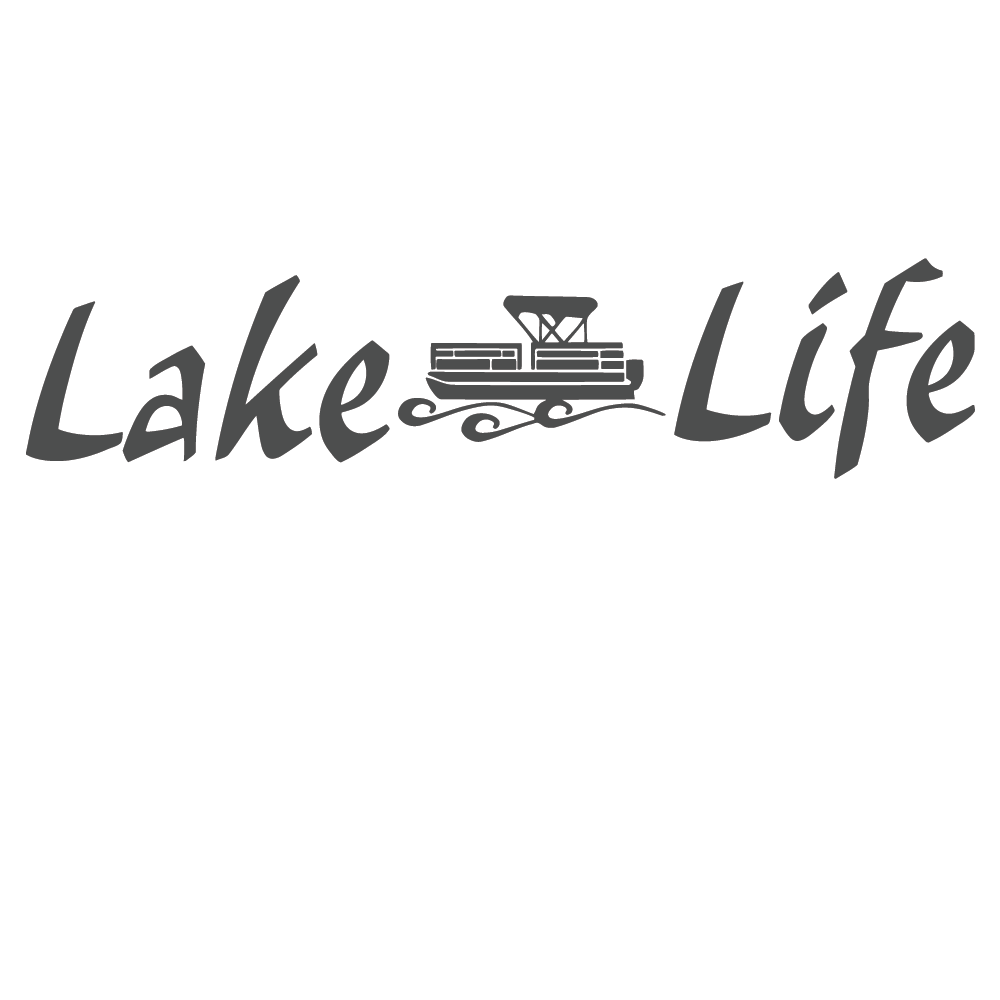 ShopVinylDesignStore.com Lake Life Wide Shop Vinyl Design decals stickers