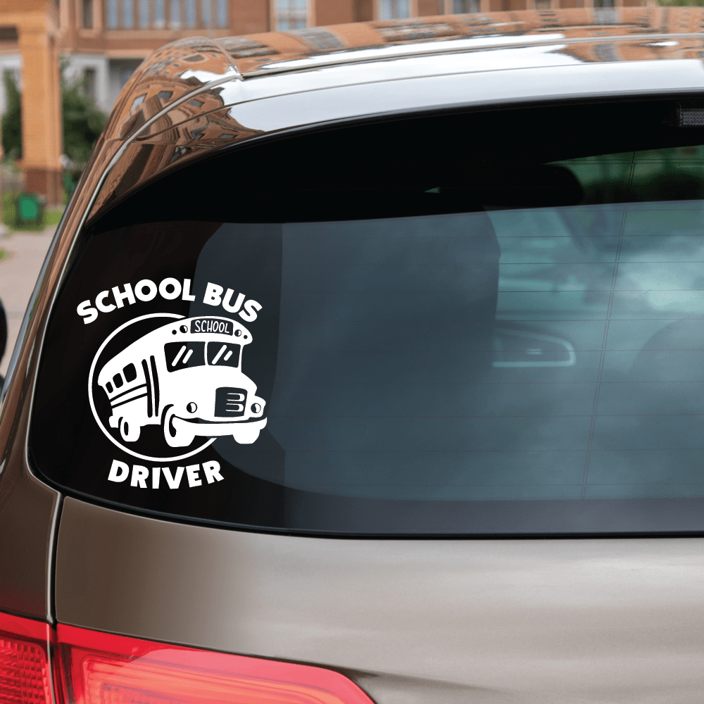Def School Bus Sticker School Bus Driver vinyl graphic decal by shop vinyl design – Shop Vinyl ...